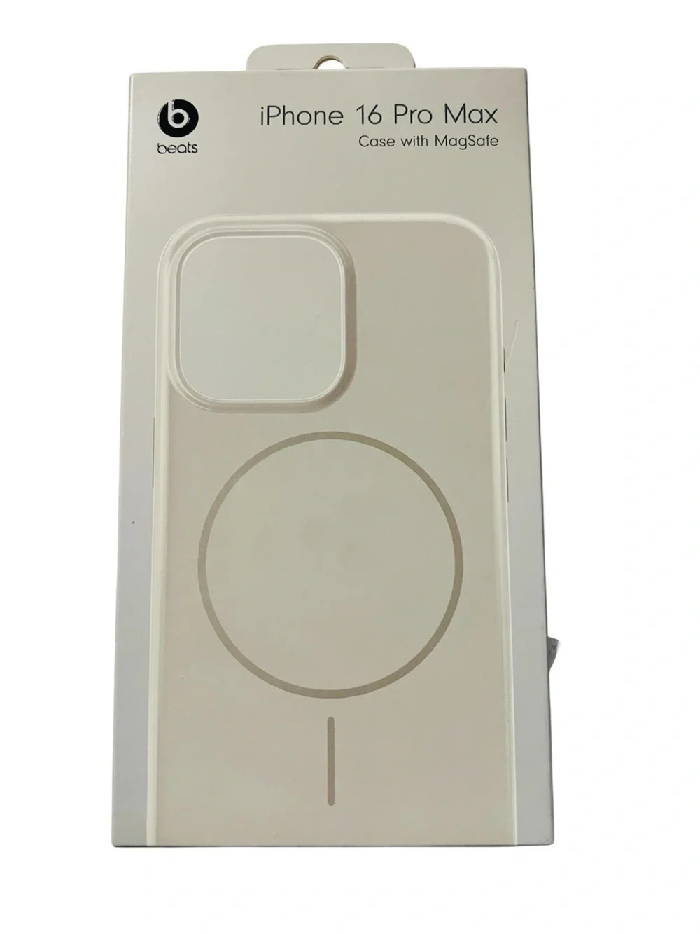 NIB Beats iPhone 16 Pro Max Case with MagSafe in Stone
